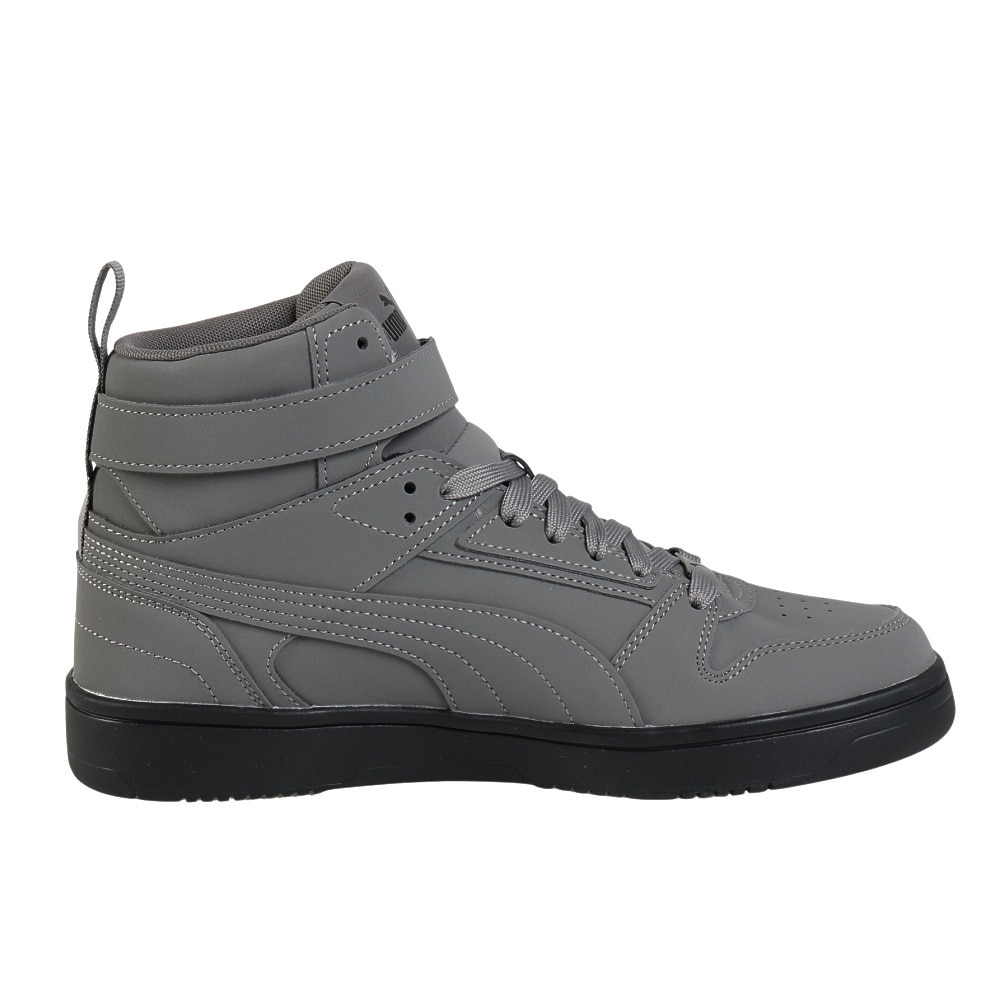 プーマ（PUMA）（メンズ、レディース）スニーカー スポーツシューズ リバウンド ジョイ ハイ ワイド グレー 40614703 カジュアルシューズ