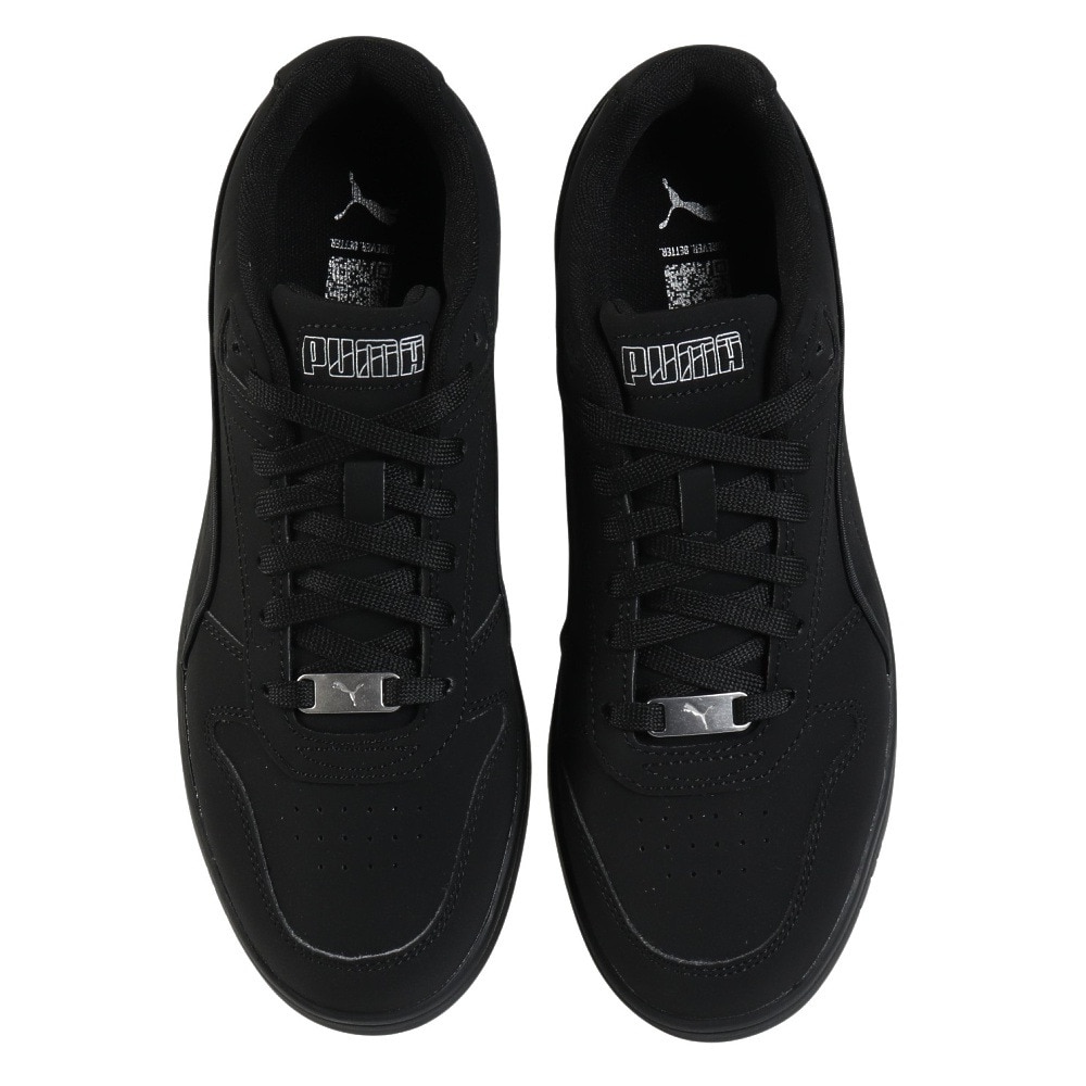 プーマ（PUMA）（メンズ、レディース）スニーカー スポーツシューズ リバウンド ジョイ ロウ ワイド ブラック 40614801 カジュアルシューズ