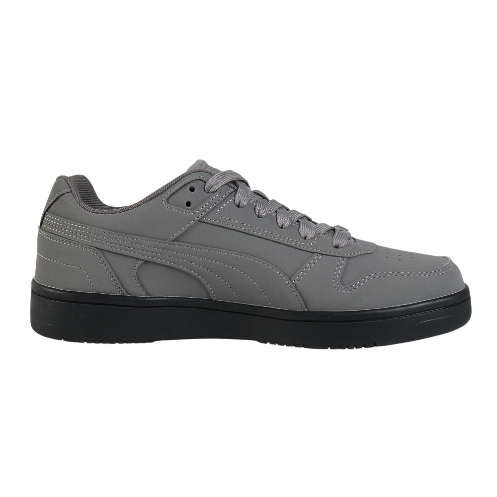 プーマ（PUMA）（メンズ、レディース）スニーカー スポーツシューズ リバウンド ジョイ ロウ ワイド グレー 40614803 カジュアルシューズ