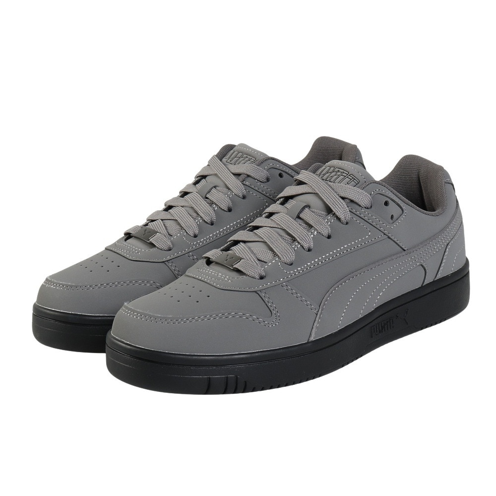 プーマ（PUMA）（メンズ、レディース）スニーカー スポーツシューズ リバウンド ジョイ ロウ ワイド グレー 40614803 カジュアルシューズ