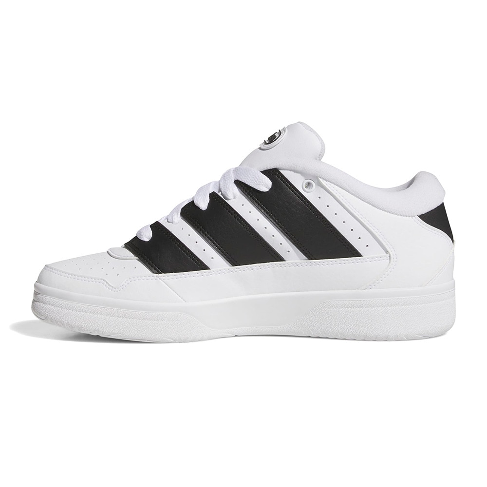 アディダス（adidas）（メンズ、レディース）スニーカー スポーツシューズ ターンアラウンドシューズ ホワイト ブラック JS0145 カジュアルシューズ スポーツ