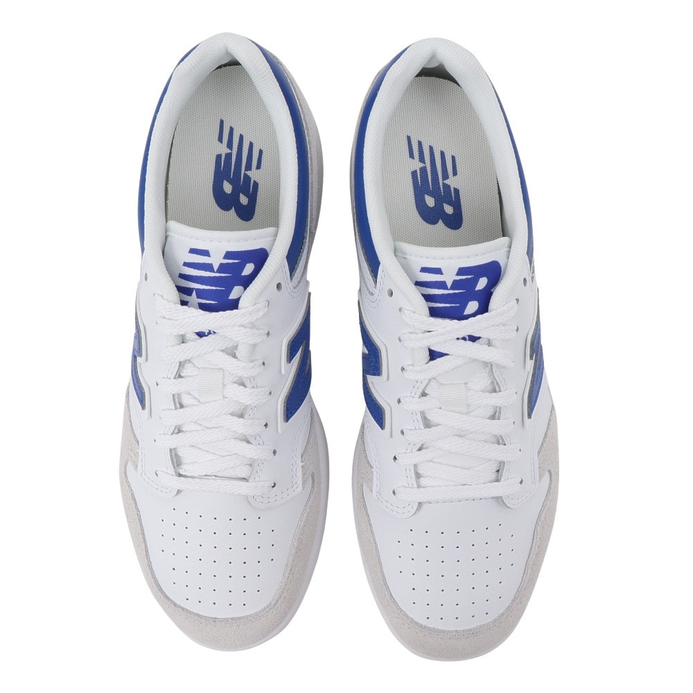 ニューバランス（new balance）（メンズ、レディース）スニーカー スポーツシューズ 480 L ホワイト ブルー BB480LBI D カジュアルシューズ