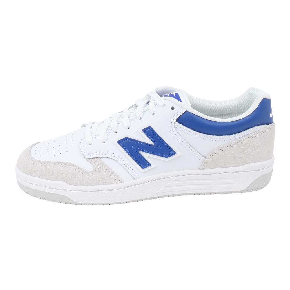 ニューバランス（new balance）（メンズ、レディース）スニーカー スポーツシューズ 480 L ホワイト ブルー BB480LBI D カジュアルシューズ