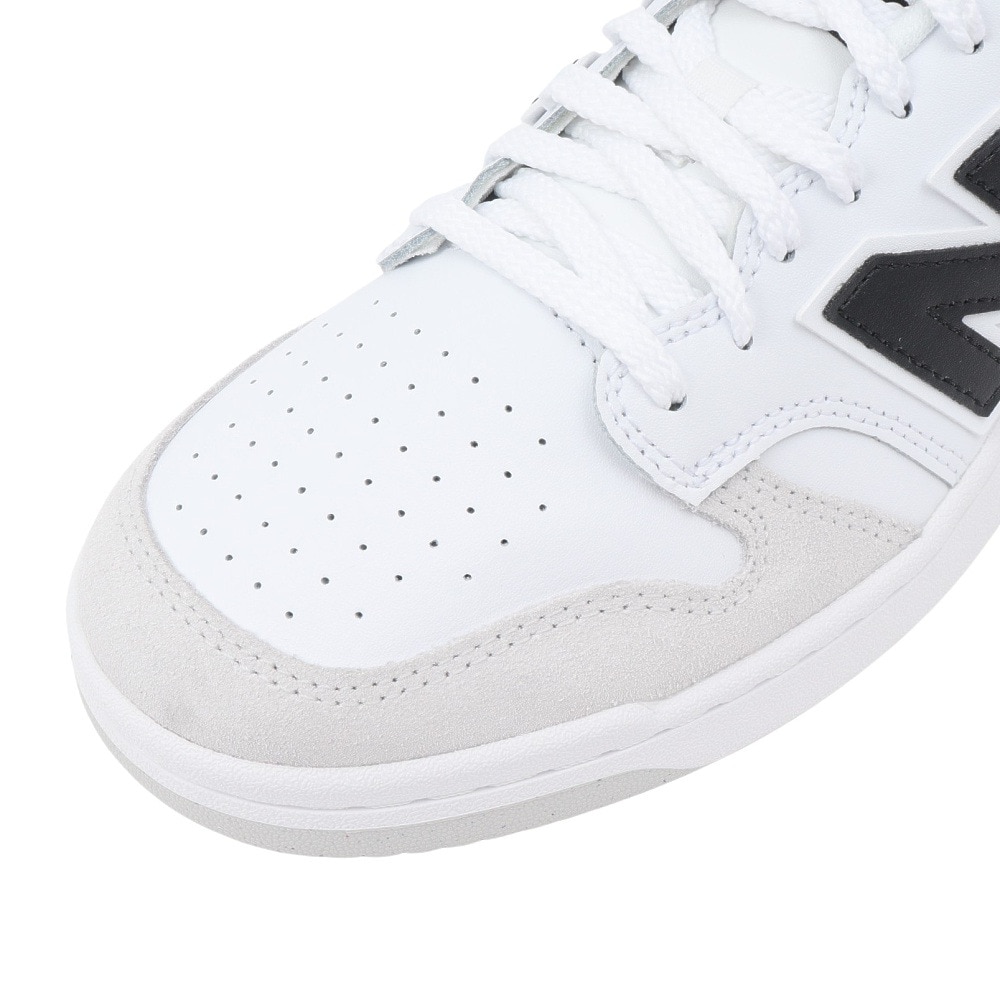 ニューバランス（new balance）（メンズ、レディース）スニーカー スポーツシューズ 480 L ホワイト ブラック BB480LIW D カジュアルシューズ