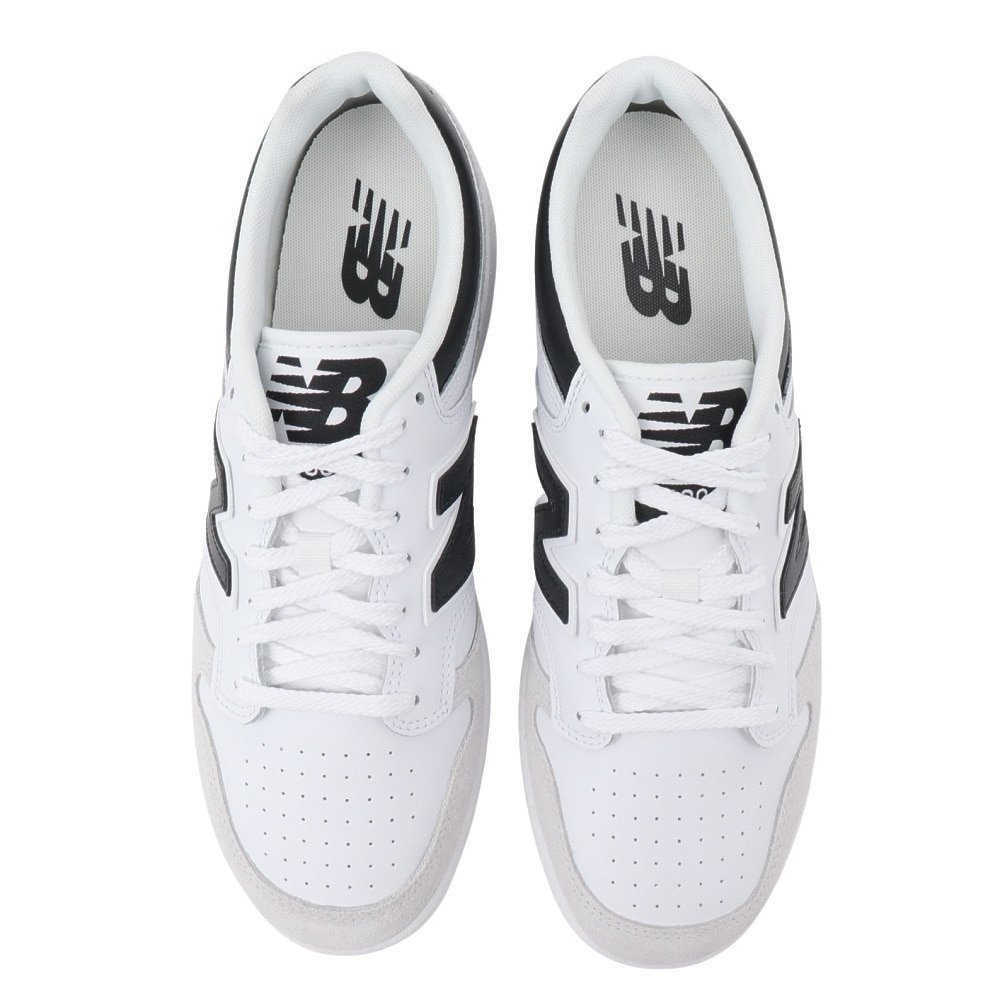 ニューバランス（new balance）（メンズ、レディース）スニーカー スポーツシューズ 480 L ホワイト ブラック BB480LIW D カジュアルシューズ