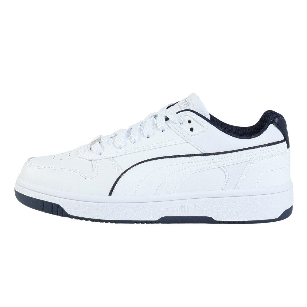プーマ（PUMA）（メンズ、レディース）スニーカー スポーツシューズ リバウンド ジョイ ロウ ワイド ホワイト 39843009 カジュアルシューズ