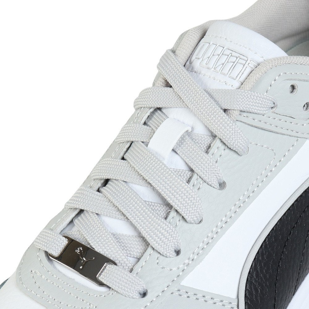 プーマ（PUMA）（メンズ、レディース）スニーカー スポーツシューズ リバウンド ジョイ ロウ ワイド ホワイト グレー 39843011 カジュアルシューズ