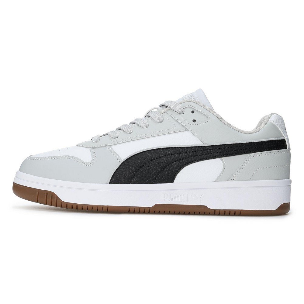 プーマ（PUMA）（メンズ、レディース）スニーカー スポーツシューズ リバウンド ジョイ ロウ ワイド ホワイト グレー 39843011 カジュアルシューズ