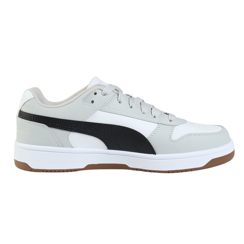 プーマ（PUMA）（メンズ、レディース）スニーカー スポーツシューズ リバウンド ジョイ ロウ ワイド ホワイト グレー 39843011 カジュアルシューズ