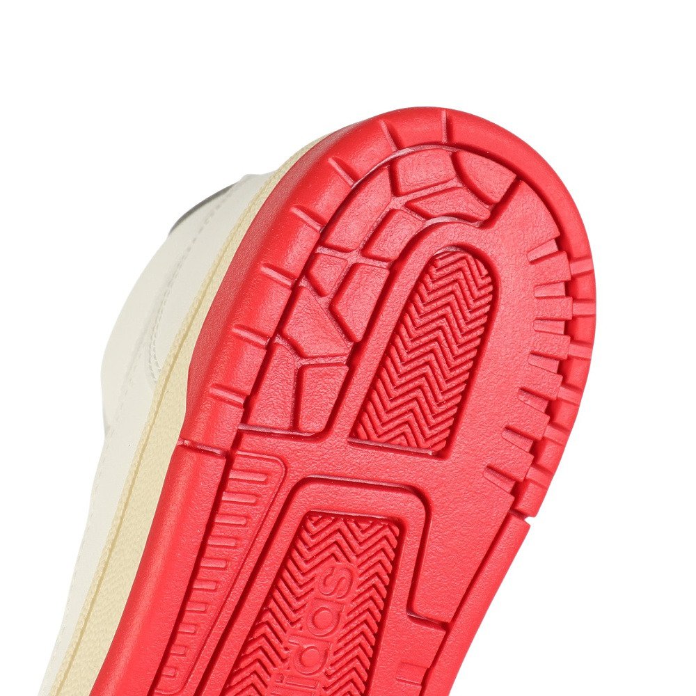 アディダス（adidas）（メンズ、レディース）スニーカー スポーツシューズ ターンアラウンド ミッド ホワイト レッド OPO50-JQ1530 スポーツ カジュアル シューズ
