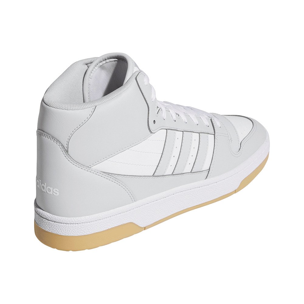 アディダス（adidas）（メンズ、レディース）スニーカー ブレイクスタート ミッド アオのハコ 鹿野千夏 着用 ライトグレー OPO50-KI1271