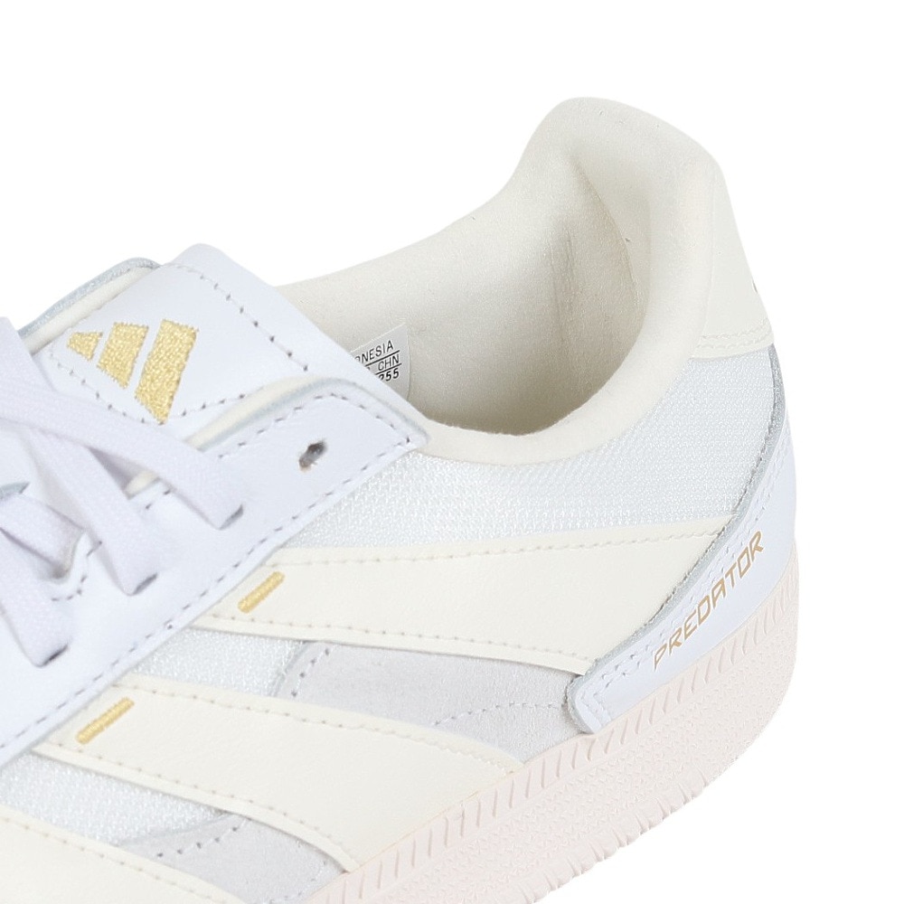 アディダス（adidas）（メンズ、レディース）スニーカー プレデターフリースタイル ホワイト IH4795 スポーツシューズ クッション性 グリップ力 リサイクル