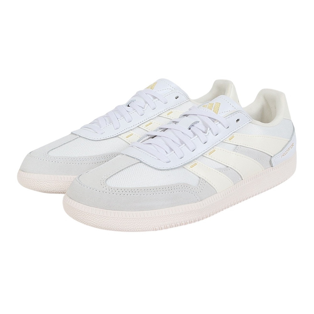アディダス（adidas）（メンズ、レディース）スニーカー プレデターフリースタイル ホワイト IH4795 スポーツシューズ クッション性 グリップ力 リサイクル