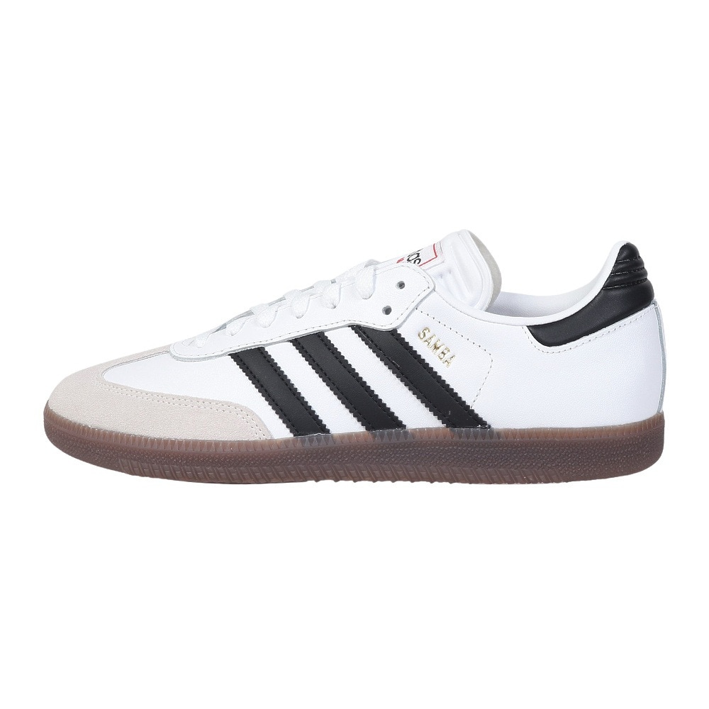 アディダス（adidas）（メンズ、レディース）スニーカー サンバ ホワイト ブラック IH6001 スポーツシューズ サッカーインドアシューズ 快適 タウン 日常履き