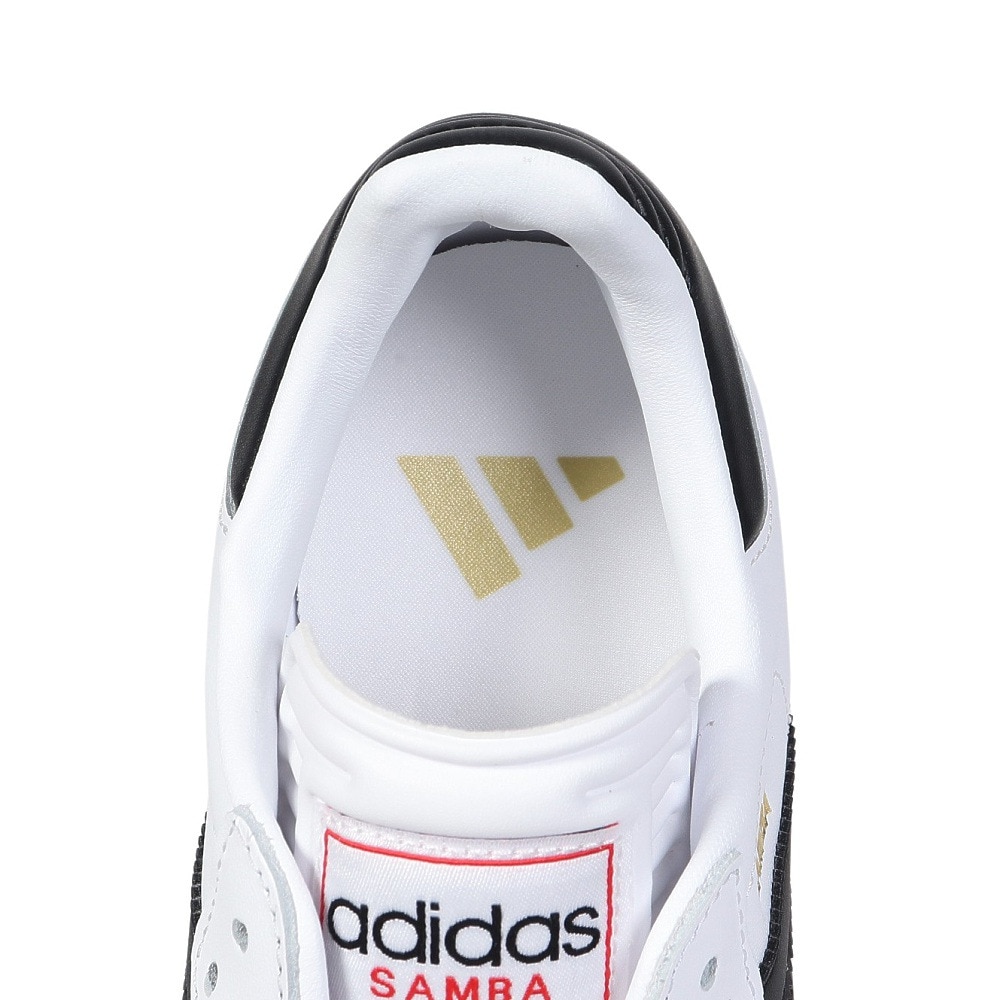 アディダス（adidas）（メンズ、レディース）スニーカー サンバ ホワイト ブラック IH6001 スポーツシューズ サッカーインドアシューズ 快適 タウン 日常履き