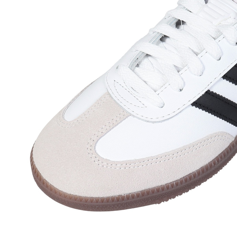 アディダス（adidas）（メンズ、レディース）スニーカー サンバ ホワイト ブラック IH6001 スポーツシューズ サッカーインドアシューズ 快適 タウン 日常履き