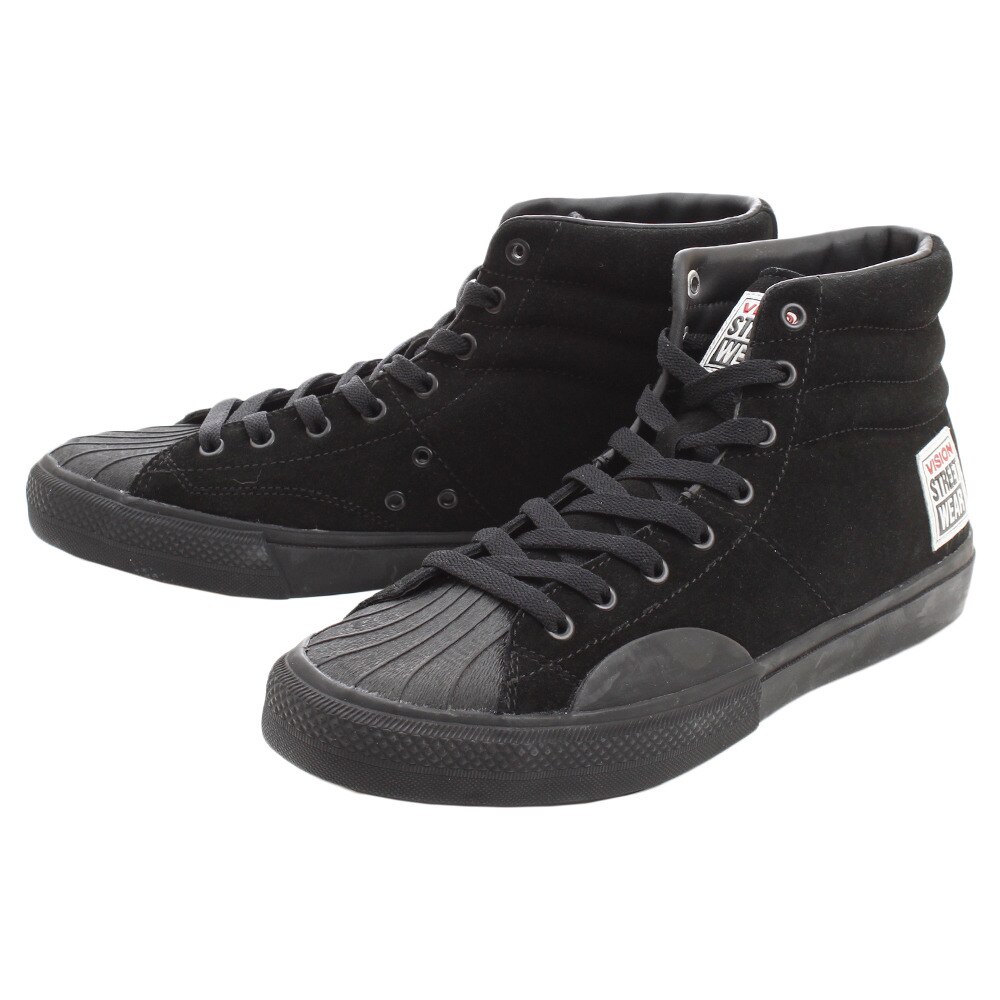  スニーカー SUEDE HI VSW-7351 BLACK カジュアルシューズ