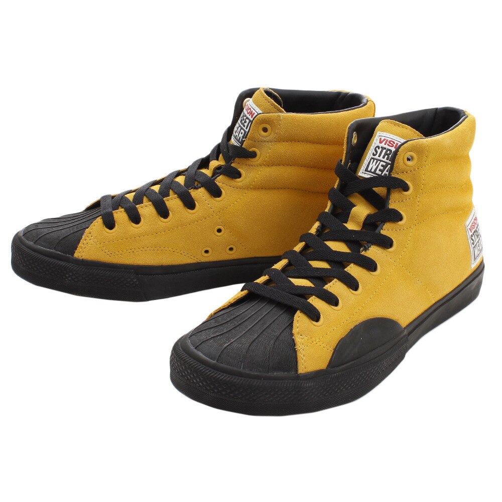  スニーカー SUEDE HI VSW-7351 YELLOW カジュアルシューズ