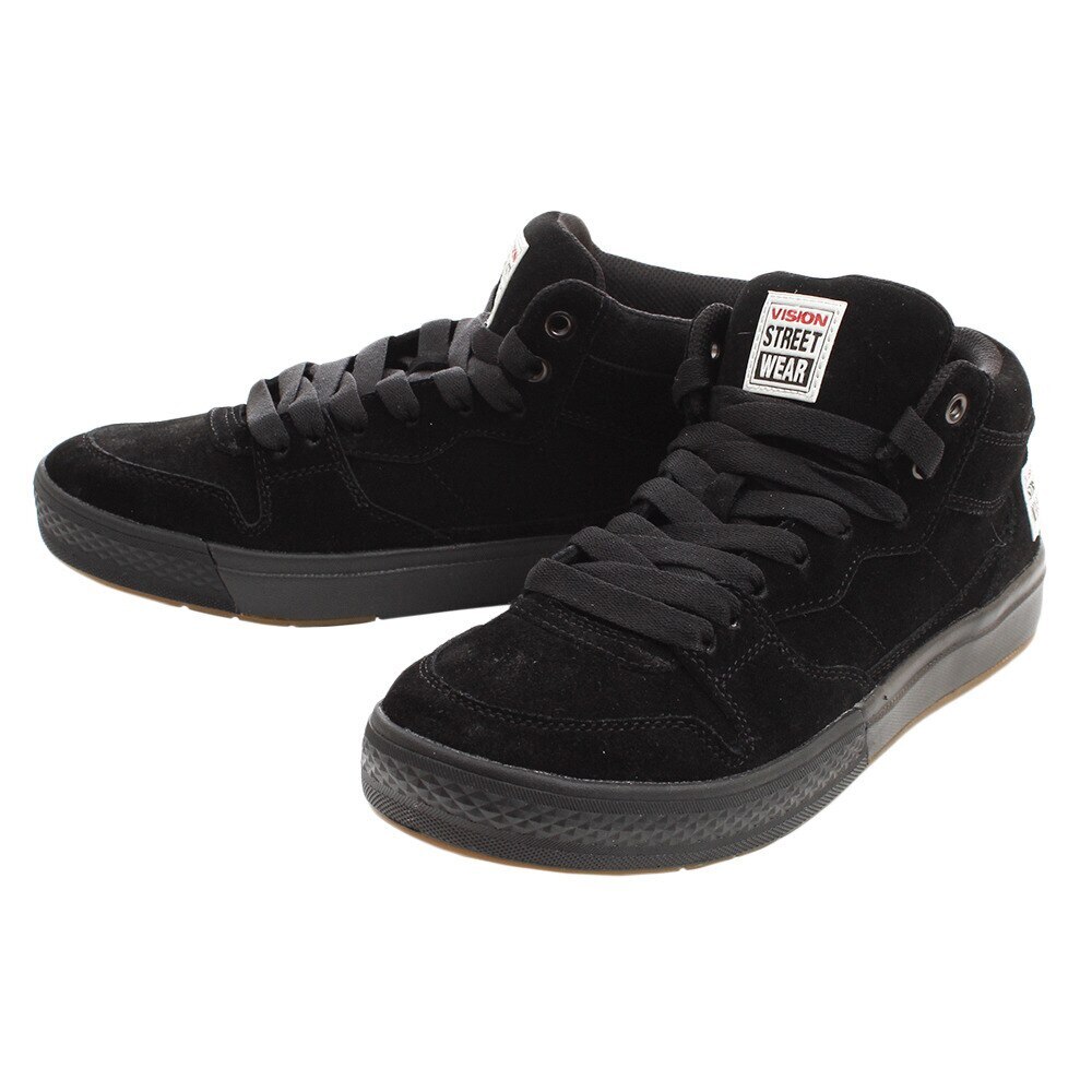  スニーカー MARK MID VSW-7355 BLACK/BLACK カジュアルシューズ