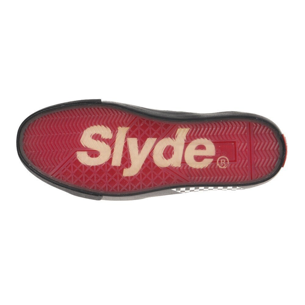 スライド（SLYDE）（メンズ）スニーカー スケートボード SUEDE スリッポン SL-FTW-006-BK/BK