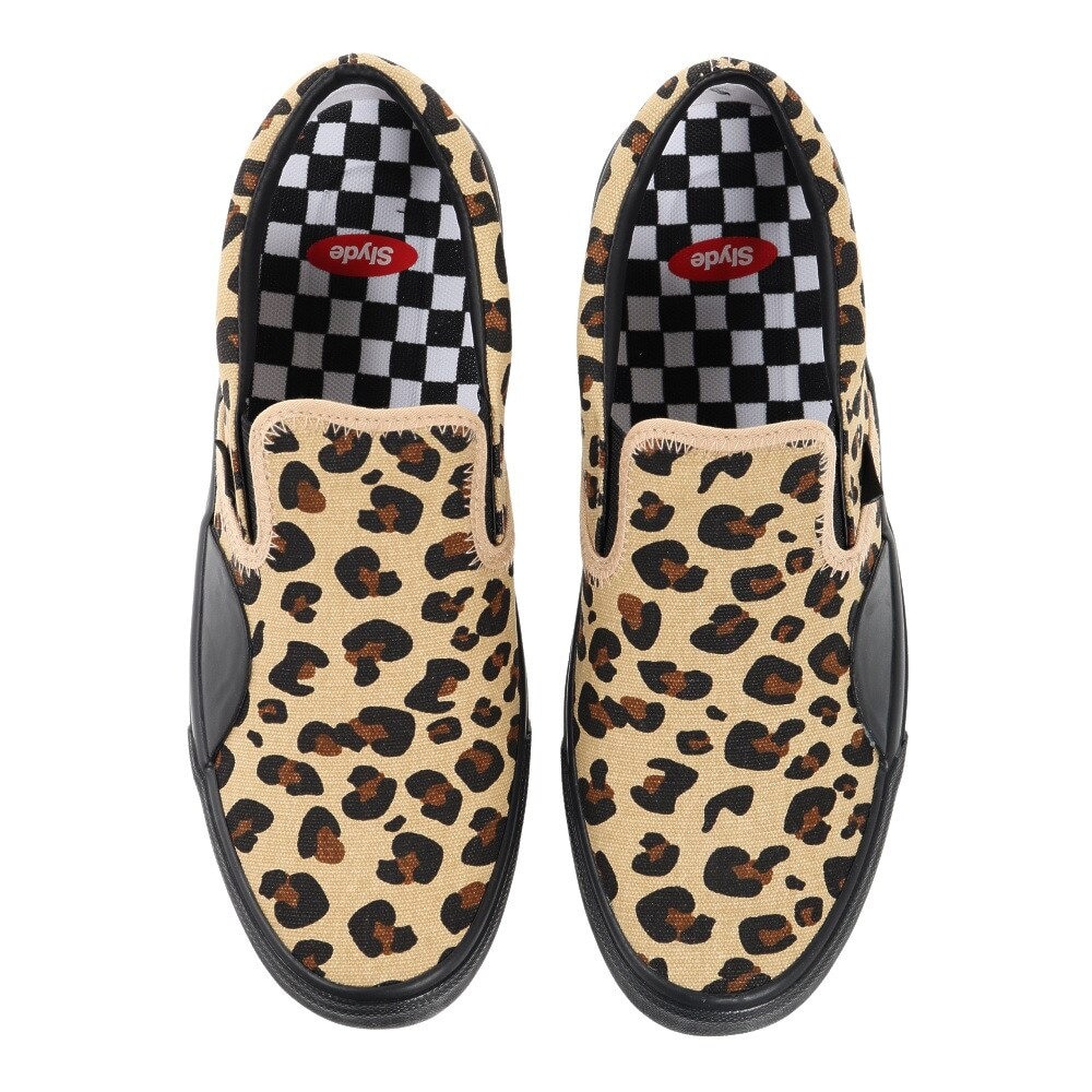 SLYDE（SLYDE）（メンズ、レディース）スニーカー スケートボード TECH SLIP-ON SL-FTW-102-LE/BK スケシュー スケーター