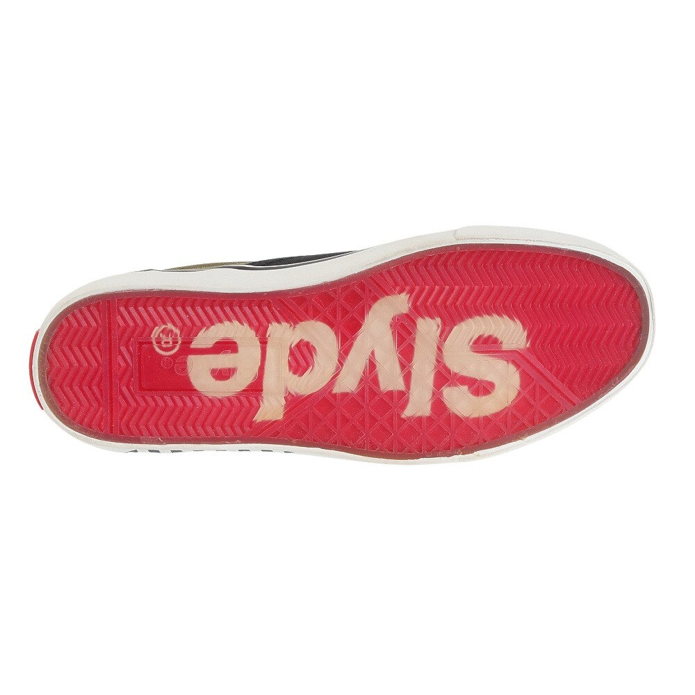 スライド（SLYDE）（メンズ、レディース）スニーカー スケートボード SLYDE TECH SLIP ON SL-FTW-103-BK/KH★★★