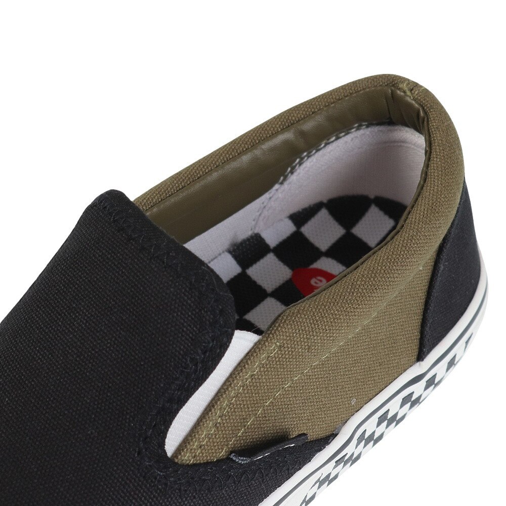 スライド（SLYDE）（メンズ）スニーカー スケートボード SLYDE TECH SLIP ON SL-FTW-103-BK/KH