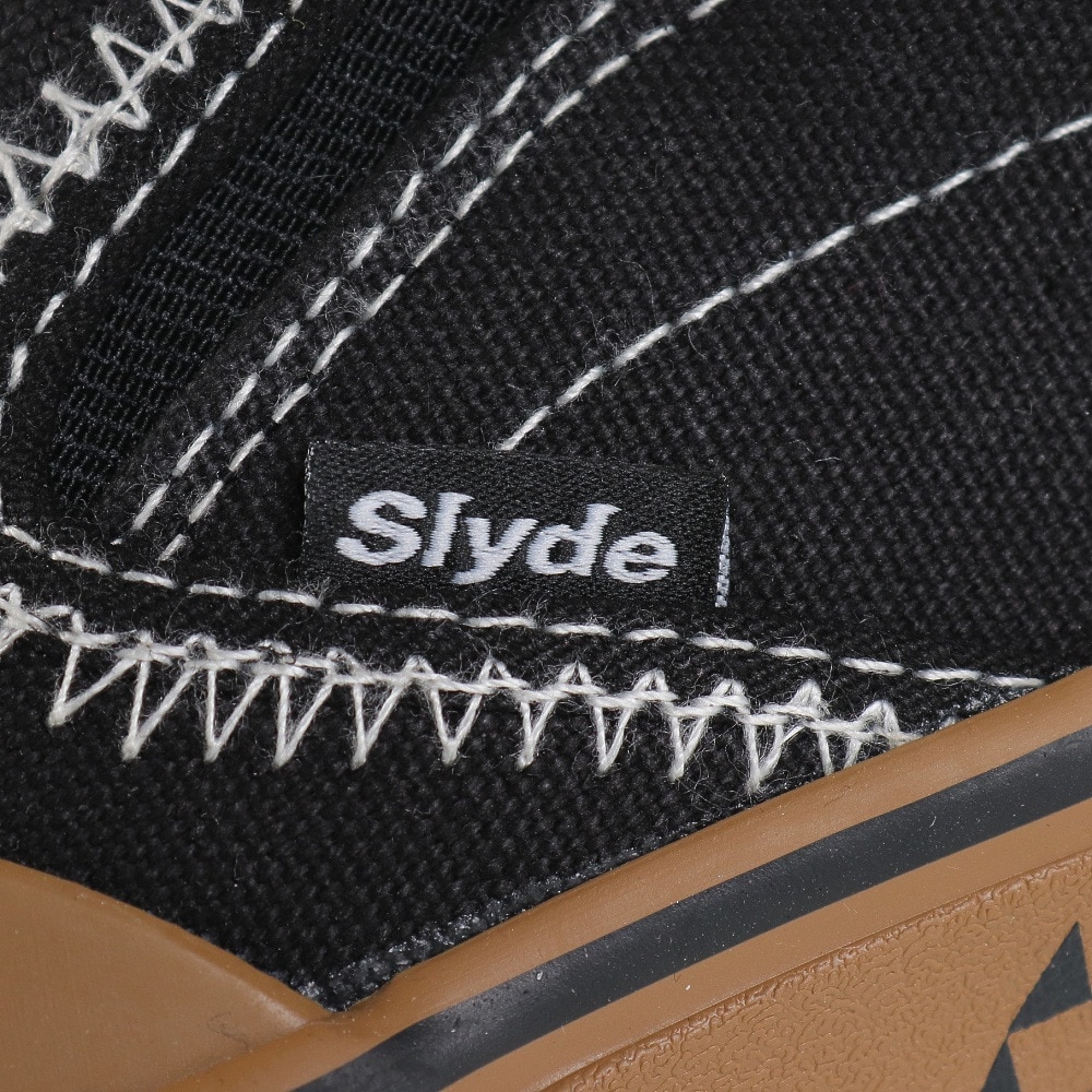 スライド（SLYDE）（メンズ、レディース）スニーカー スケートボード TECH SLIP-ON SL-FTW-105-BK/GM スケシュー スケーター