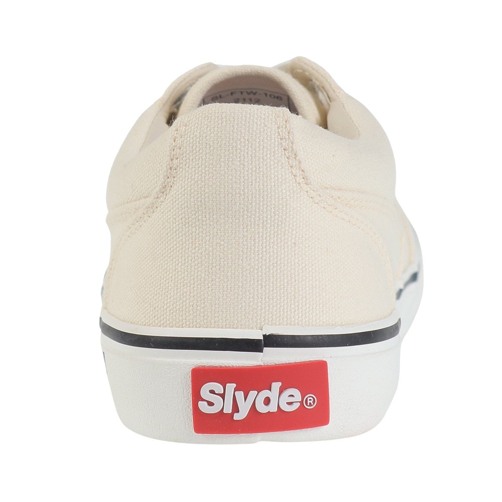 スライド（SLYDE）（メンズ、レディース）スニーカー スケートボード SLYDE TECH LOW CUT SL-FTW-106-WH/WH