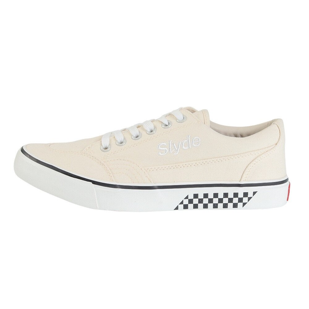 スライド（SLYDE）（メンズ、レディース）スニーカー スケートボード SLYDE TECH LOW CUT SL-FTW-106-WH/WH