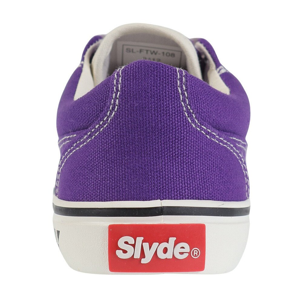 SLYDE（SLYDE）（メンズ、レディース）スニーカー スケートボード TECH LOW CUT SL-FTW-108-PL/WH スケシュー スケーター
