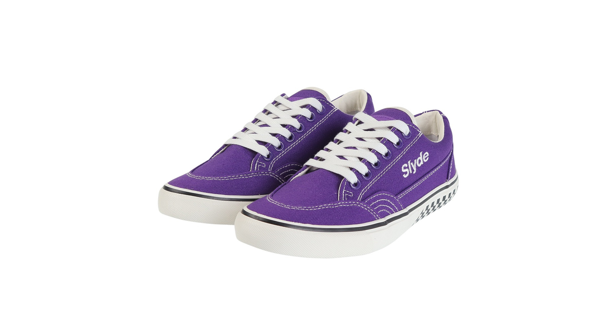 スライド（SLYDE）（メンズ、レディース）スニーカー スケートボード TECH LOW CUT SLFTW108PL/WH スケシュー