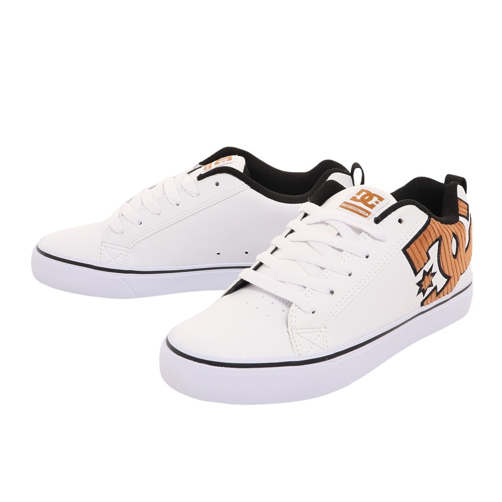 ディーシー シュー ディーシー シュー Dc Shoe メンズ スニーカー メンズ 白 コートバルク Court Vulc Se Sn ホワイト ブラウン 22fwdmwbr スポーツ用品はスーパースポーツゼビオ