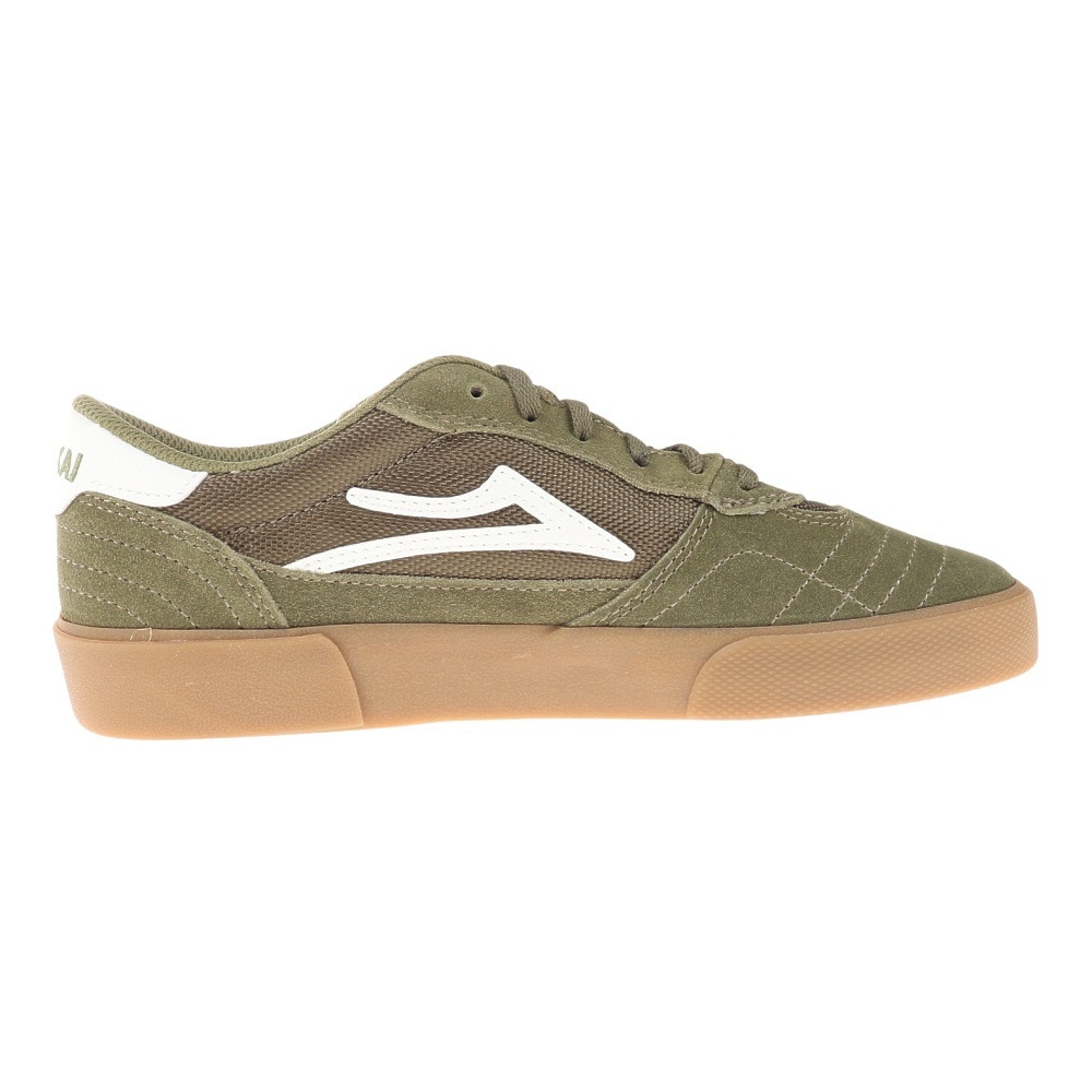 ラカイ（LAKAI）（メンズ）スニーカー ケンブリッジ CAMBRIDGE オリーブ OLIVE SUEDE oslk22fa10ca ボーダーシューズ タウン カジュアル 日常履き 運動 靴
