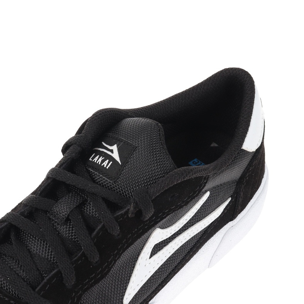 ラカイ（LAKAI）（メンズ）スニーカー ケンブリッジ CAMBRIDGE 黒 BLACK/WHITE SUEDE oslkclcbbkws  ボーダーシューズ タウン カジュアル 日常履き 運動 靴