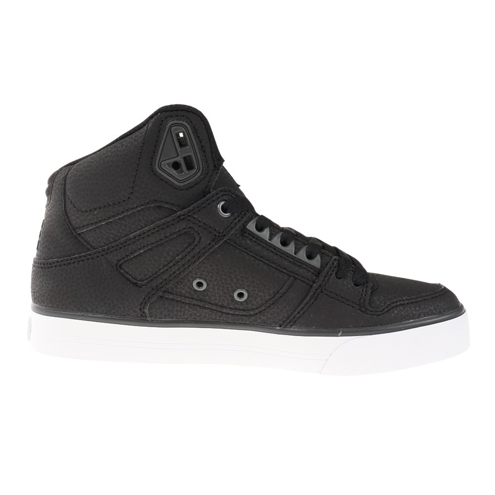 ディーシーシューズ（DC SHOES）（メンズ）スニーカー ピュア ハイ-トップ WC SE SN 23SP ブラック DM231024XKWS カジュアル ボーダー シューズ ハイカット