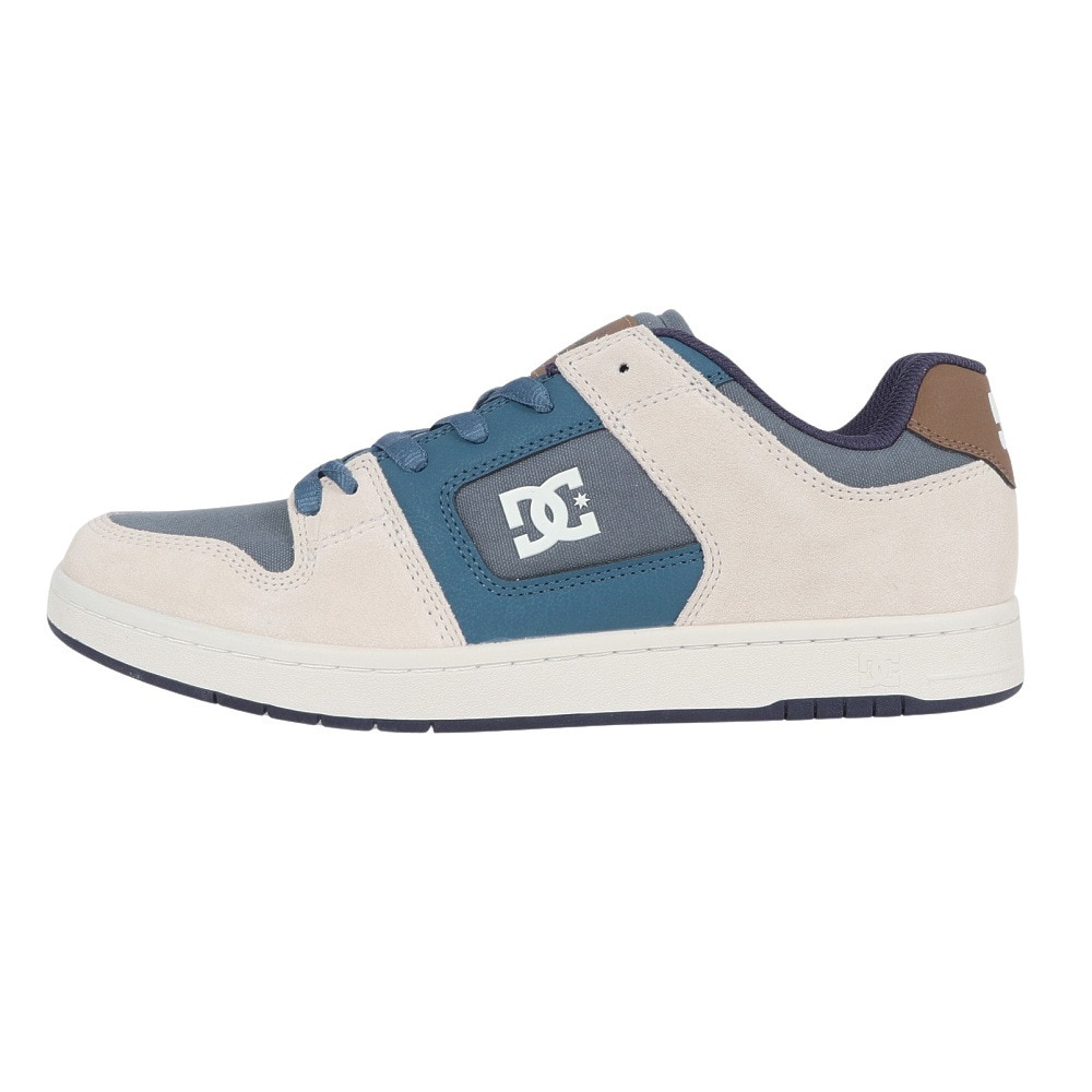 ディーシーシューズ（DC SHOES）（メンズ）スニーカー マンテカ4 ネイビー ホワイト 24SPDM241005XSBW ボーダーシューズ カジュアル スポーツ タウン 通気性