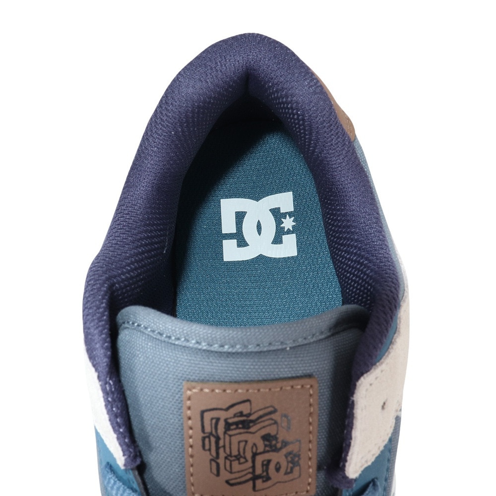 ディーシーシューズ（DC SHOES）（メンズ）スニーカー マンテカ4 ネイビー ホワイト 24SPDM241005XSBW ボーダーシューズ カジュアル スポーツ タウン 通気性