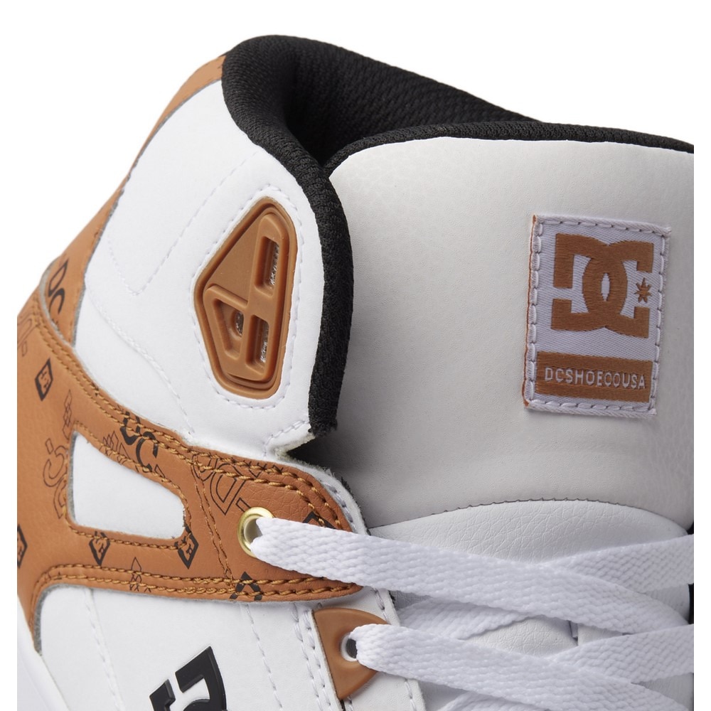 ディーシーシューズ（DC SHOES）（メンズ）スニーカー ボーダーシューズ PURE HIGH-TOP WC SE SN 24SPDM241017XKWC