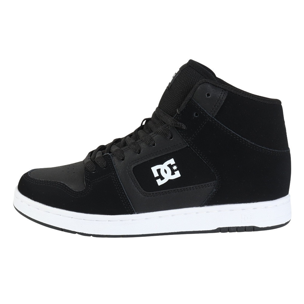ディーシーシューズ（DC SHOES）（メンズ）スニーカー マンテカ4ハイカット ブラック ホワイト 24FWDM244006BKW ボーダーシューズ カジュアル クッション性
