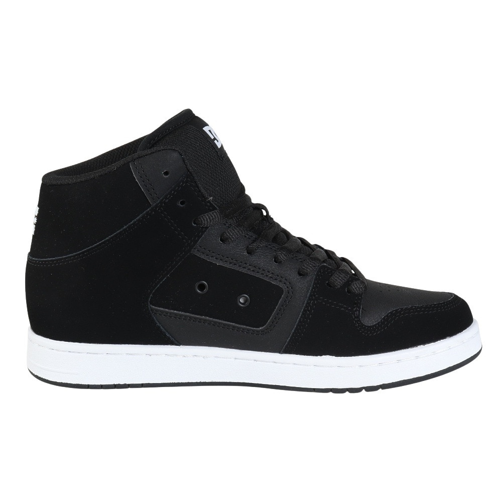 ディーシーシューズ（DC SHOES）（メンズ）スニーカー マンテカ4ハイカット ブラック ホワイト 24FWDM244006BKW ボーダーシューズ カジュアル クッション性