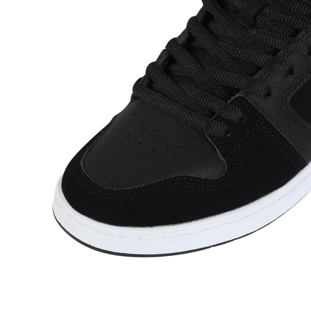 ディーシーシューズ（DC SHOES）（メンズ）スニーカー マンテカ4ハイカット ブラック ホワイト 24FWDM244006BKW ボーダーシューズ カジュアル クッション性