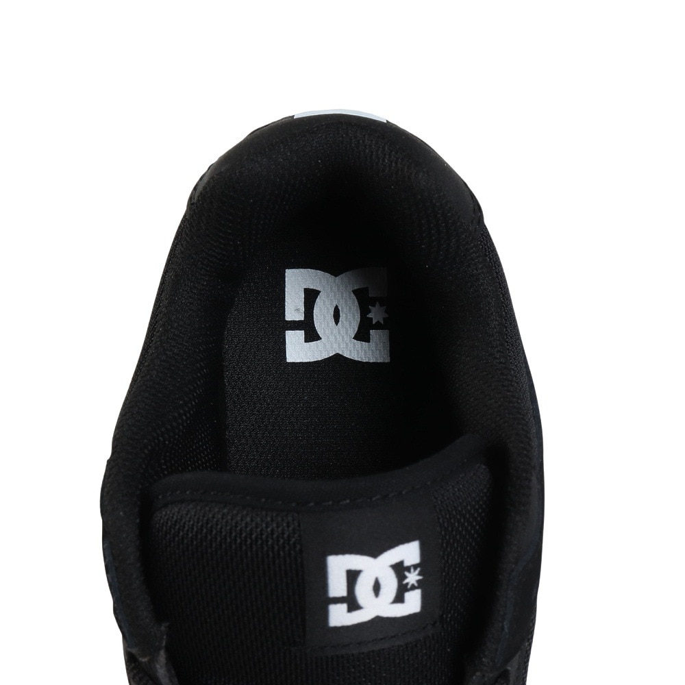 ディーシーシューズ（DC SHOES）（メンズ）スニーカー マンテカ4 ブラック ホワイト 24FWDM244008BKW ボーダーシューズ カジュアル タウン 通気性 シンプル