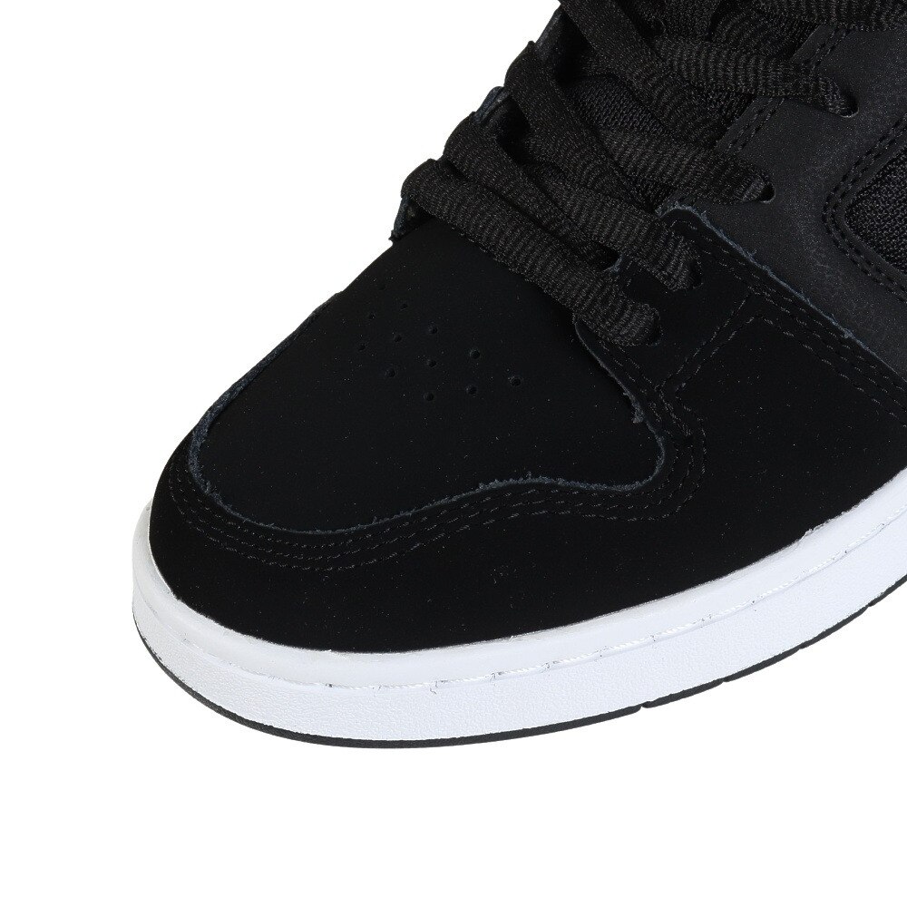ディーシーシューズ（DC SHOES）（メンズ）スニーカー マンテカ4 ブラック ホワイト 24FWDM244008BKW ボーダーシューズ カジュアル タウン 通気性 シンプル