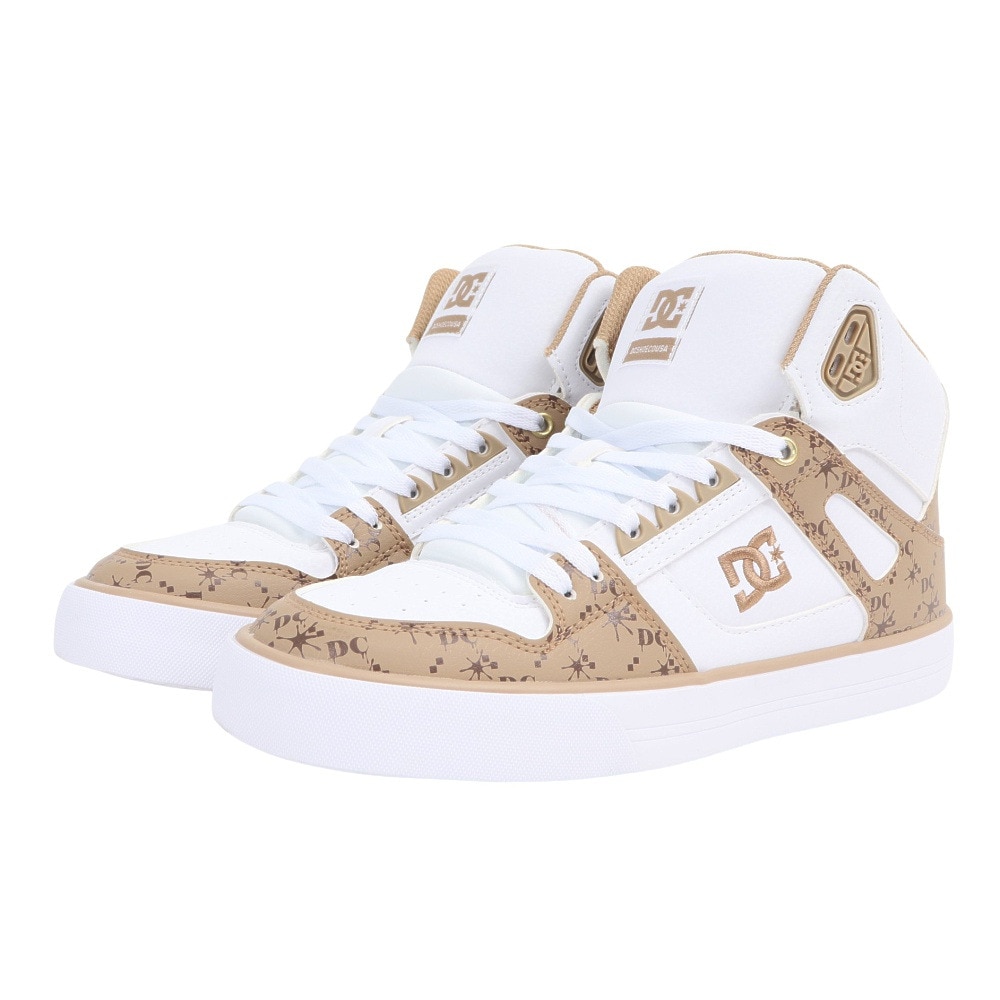ディーシーシューズ（DC SHOES）（メンズ）スニーカー ボーダーシューズ ピュア ハイトップ SE SN 25SPDM251302WBG