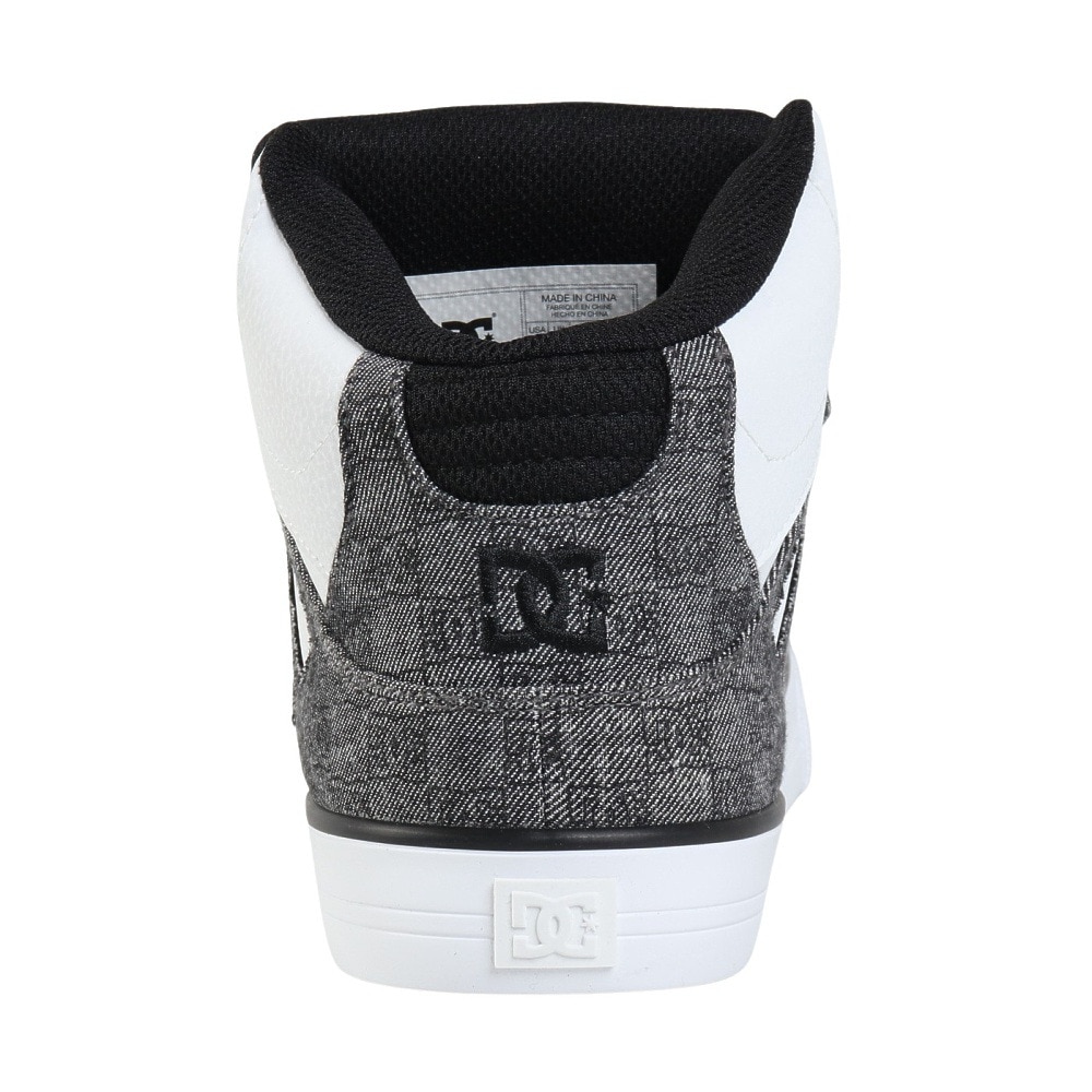 ディーシーシューズ（DC SHOES）（メンズ）スニーカー ボーダーシューズ PURE HIGH-TOP SE SN 25SUDM252301WGY