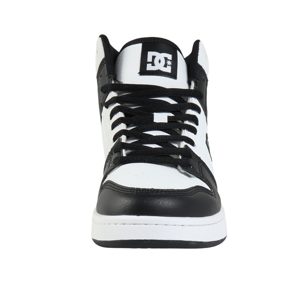 ディーシーシューズ（DC SHOES）（メンズ）スニーカー ボーダーシューズ マンテカ 4 HI SN ホワイト ブラック 25FWDM005301WBW カジュアルシューズ