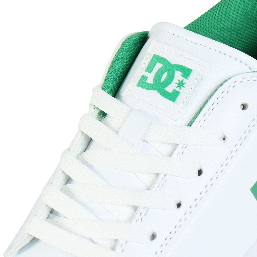 ディーシーシューズ（DC SHOES）（メンズ）スニーカー ボーダーシューズ DC SCORE ホワイト グリーン 25FWDM005808WGN カジュアルシューズ