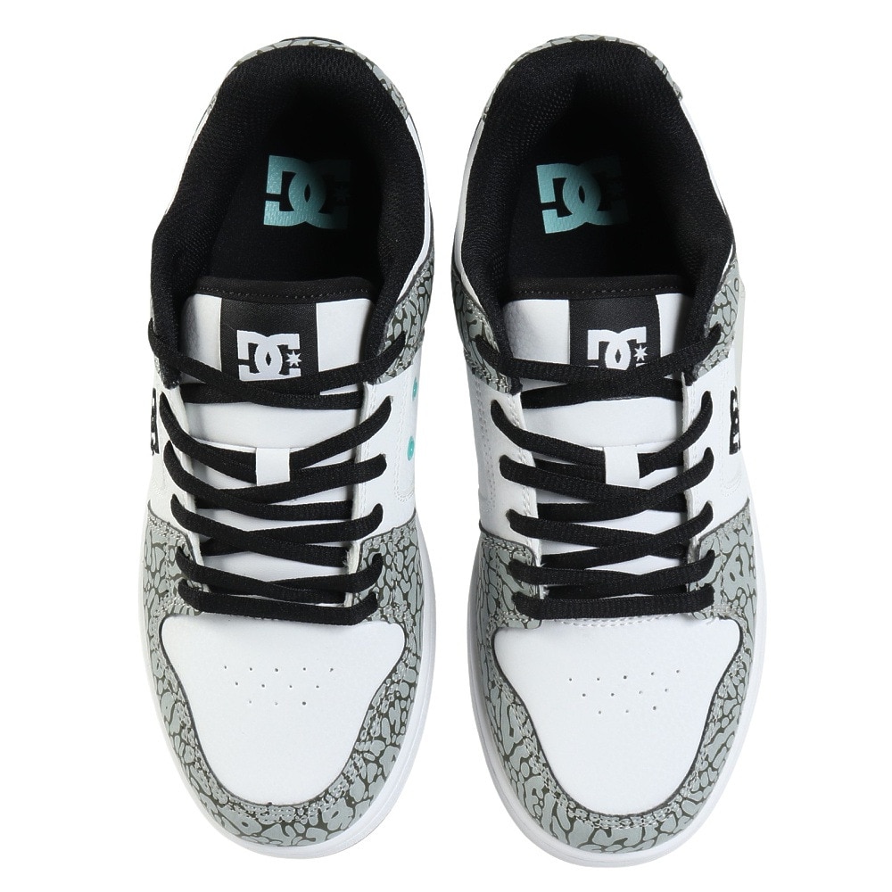 ディーシーシューズ（DC SHOES）（メンズ）スニーカー ボーダーシューズ マンテカ 4 SE SN ホワイト グレー 25FWDM254307WGR カジュアルシューズ