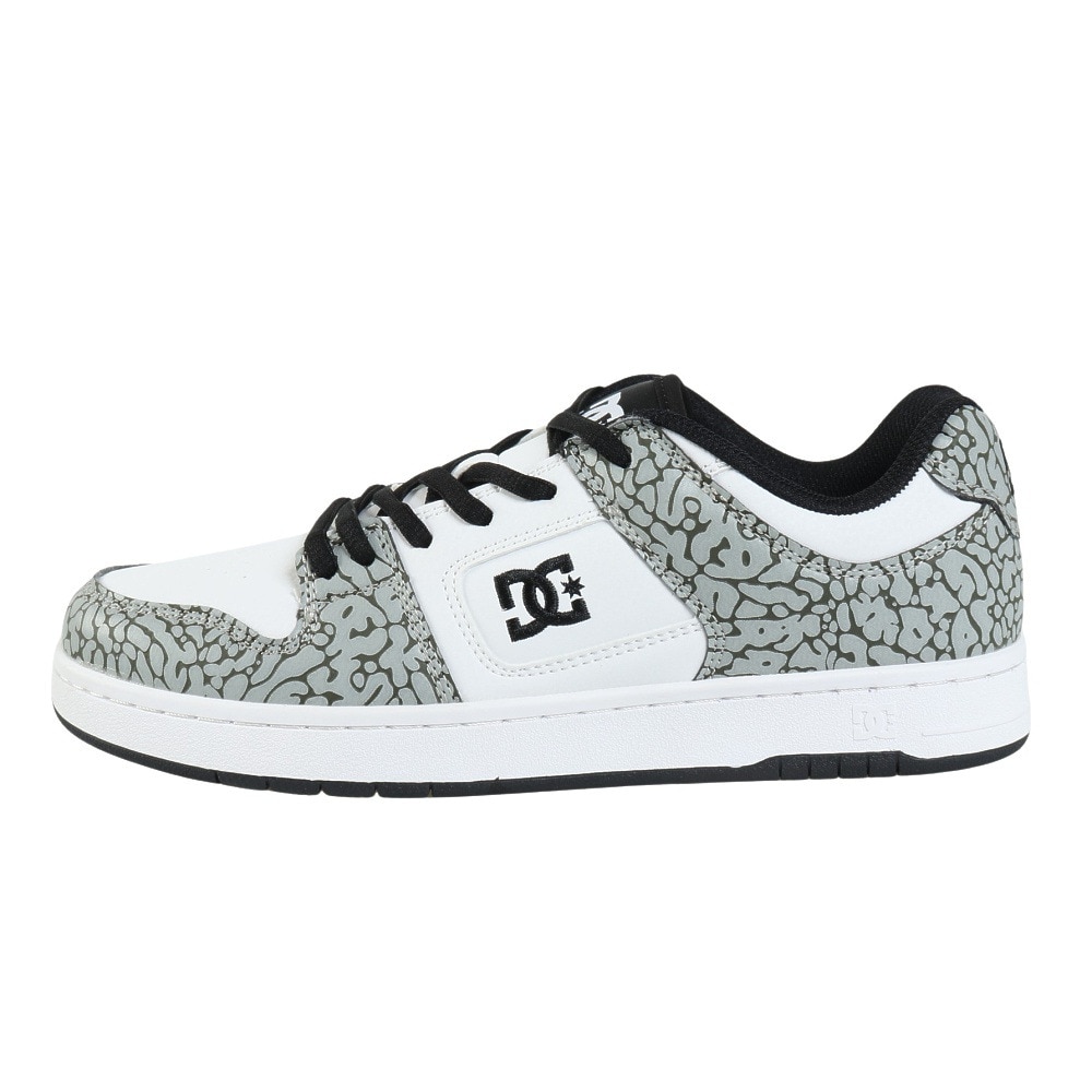 ディーシーシューズ（DC SHOES）（メンズ）スニーカー ボーダーシューズ マンテカ 4 SE SN ホワイト グレー 25FWDM254307WGR カジュアルシューズ